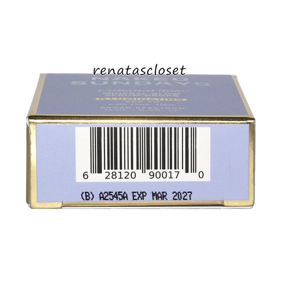 Naked Sundays Mini CabanaGlow Mineral Glow Serum Drops - Illuminating NWT/NIP - Picture 4 of 8